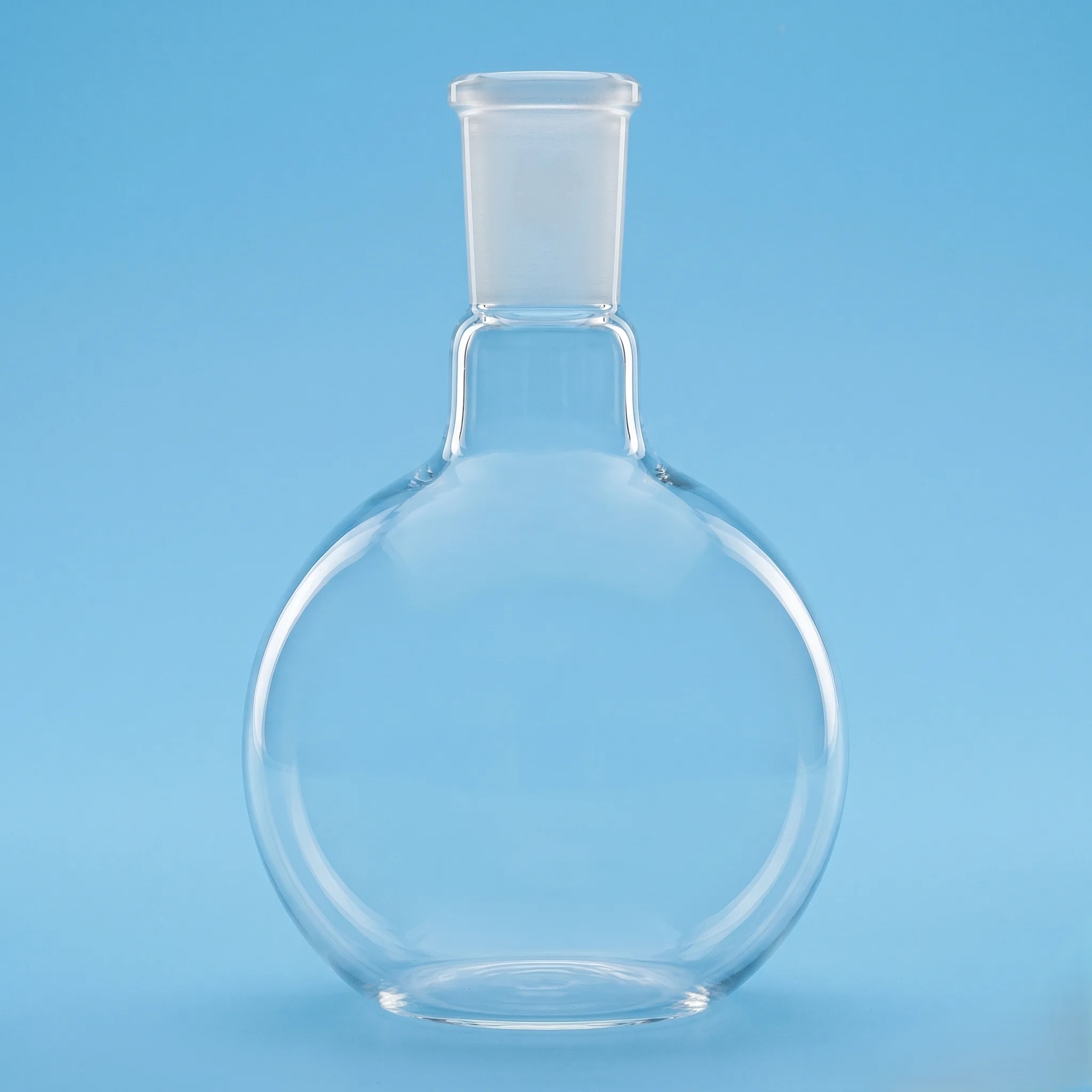 Flasks - Boiling Flat Bottom With Short Neck And Interchangeable Joint, Astm