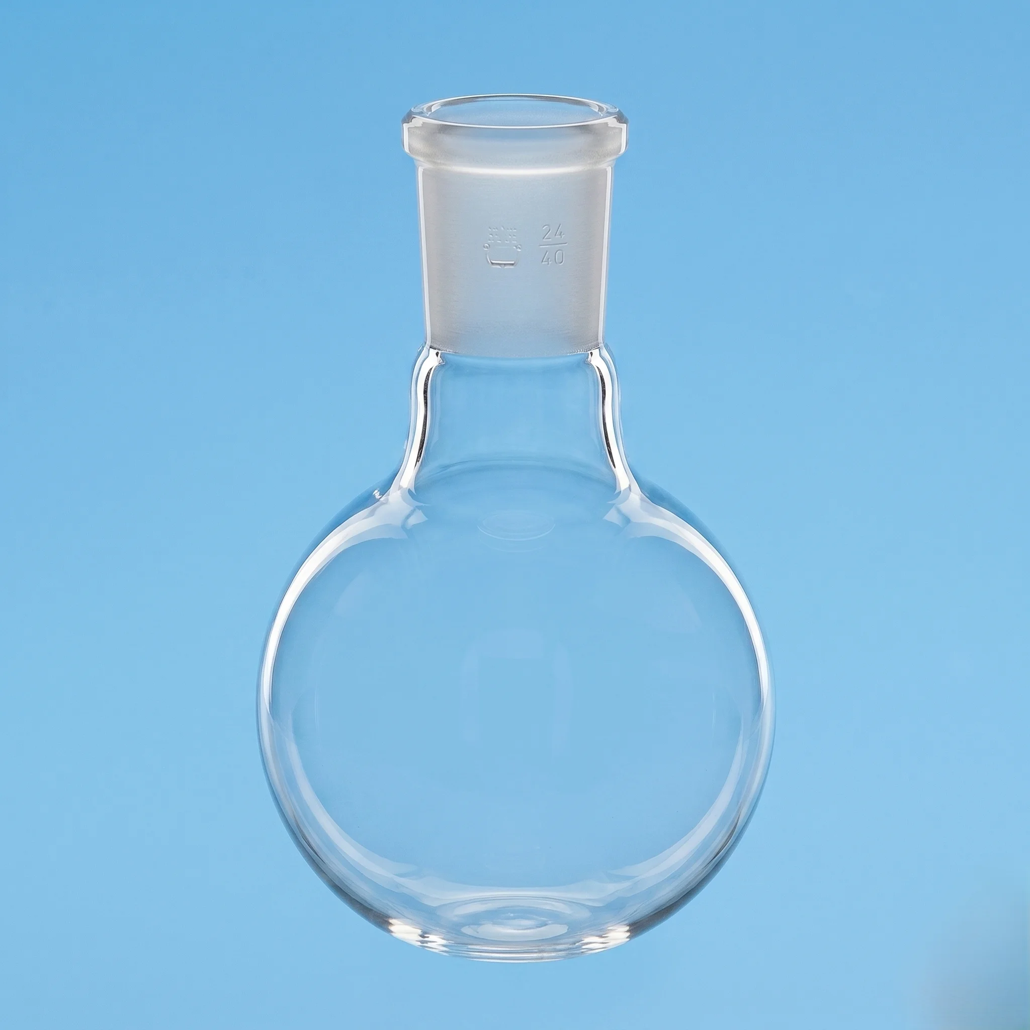 Size chart – Flasks - Boiling Round Bottom With Short Neck And Interchangeable Joint, Astm