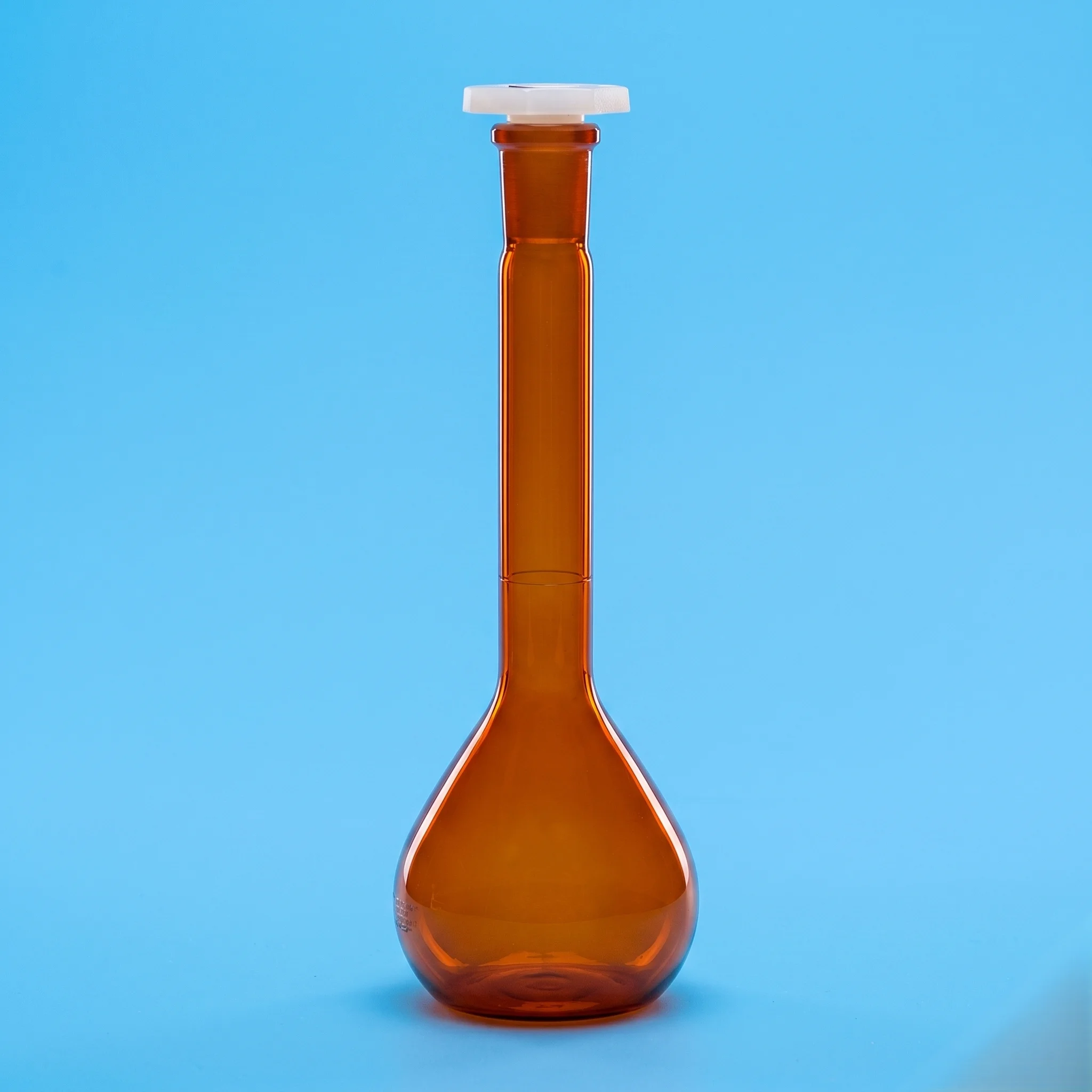 Flasks- Volumetric, Class-A with PE Stopper, Amber product image