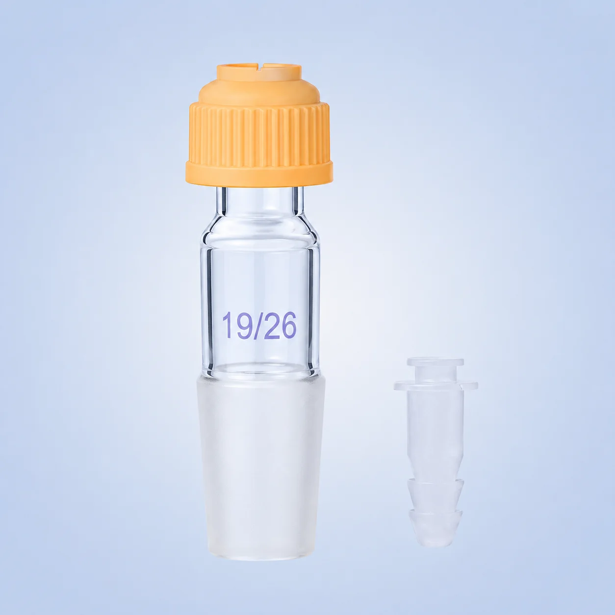 SIMPLE GLANDS WITH CAP (THERMOMETER ADAPTER) - Premium laboratory glassware from Yash Instrument Company