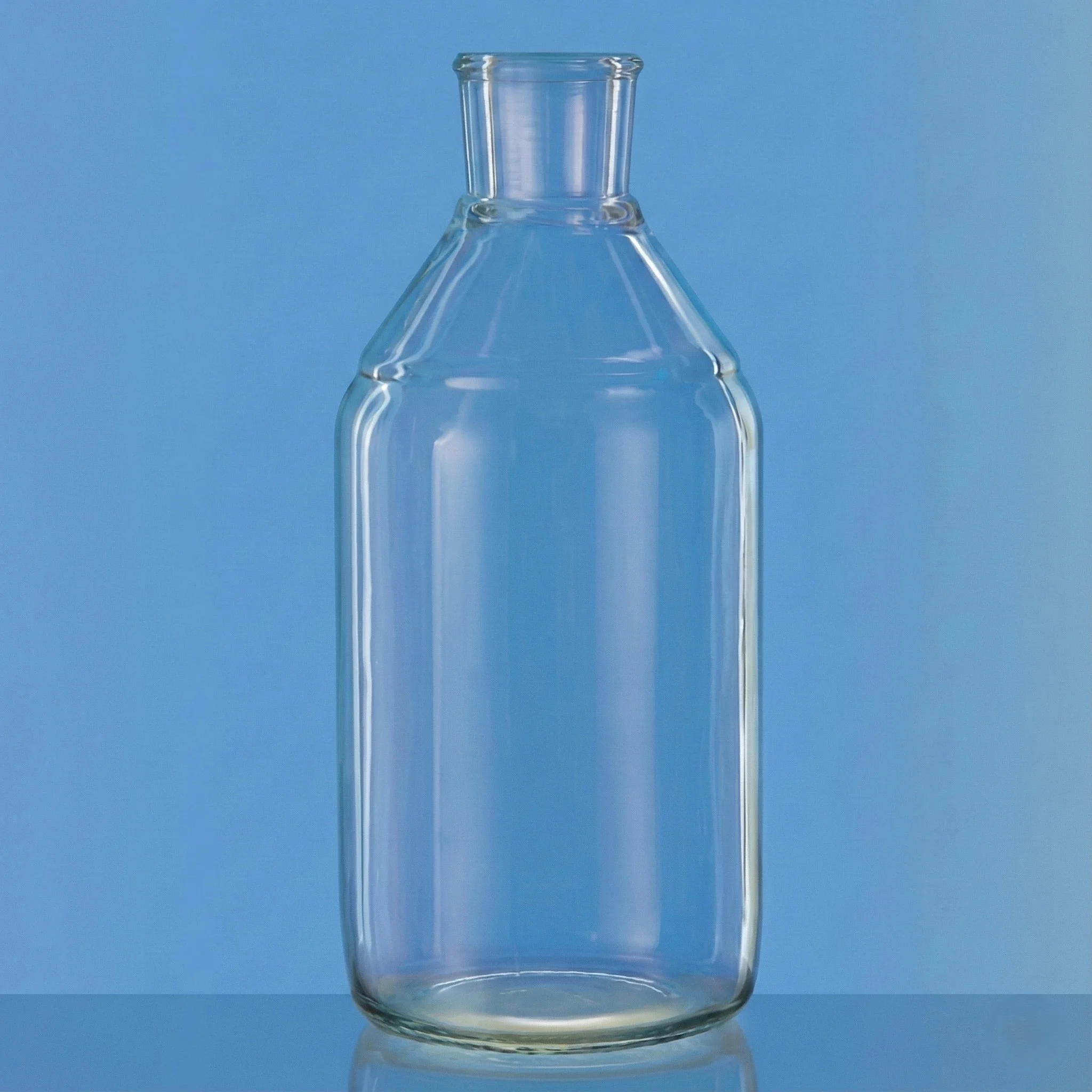 Solution Bottles With Tooled Neck