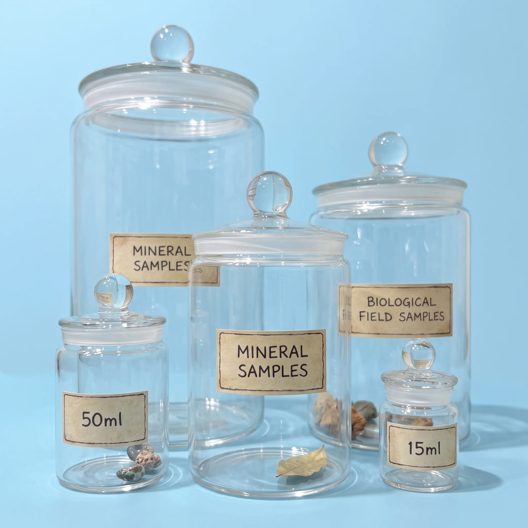 Borosilicate Specimen Jar