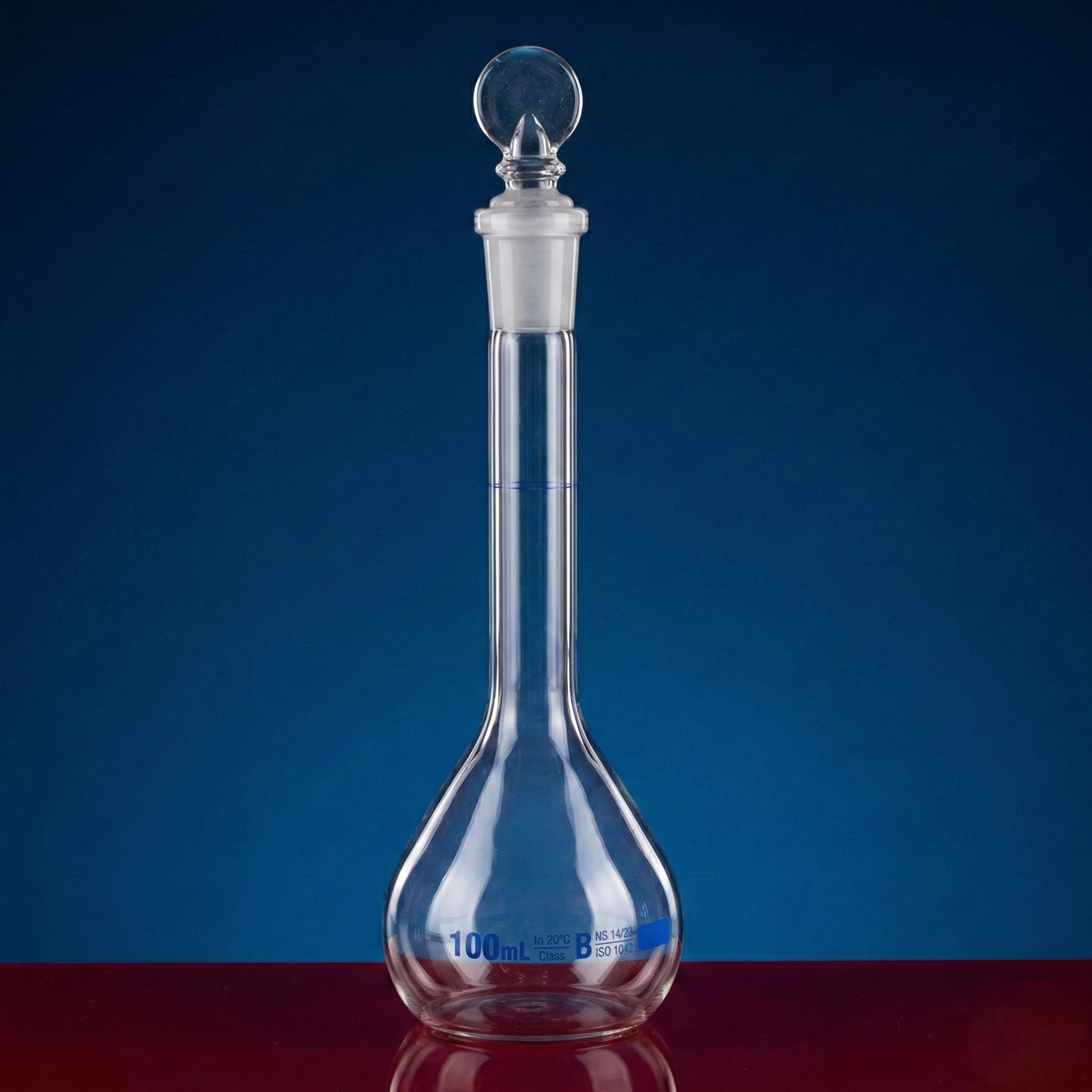 Volumetric Flask Clear Glass Class B