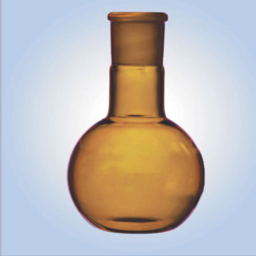 Round Bottom Flask Amber